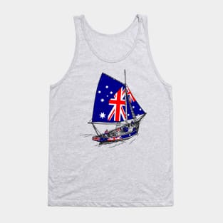 Vintage Australia Ship of Stand with Australia Tank Top